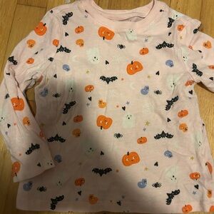 Old Navy Pink Halloween Long Sleeve Shirt